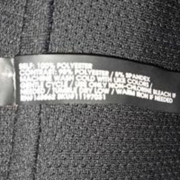 Torrid Active Black w/White Stripe Track Jacket Size 0 (L/12) - Picture 7 of 10